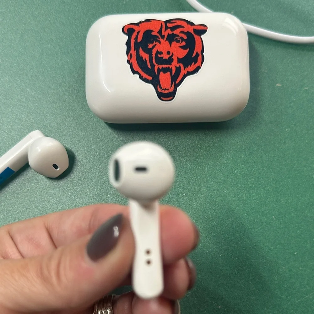 Chicago Bears Keyscaper Wireless TWS Insignia Design Earbuds